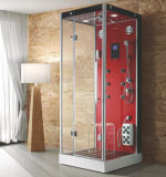 2014 New Modern Square Tempered Glass Steam Shower Room (ML-6616)
