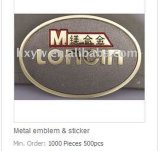 Zinc Alloy Customized Metal Emblem