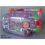 High Quality Plastic Transparent Hamster Cage (WYH72)