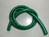 PVC Plastic Fiber Braided Green Garden Water Hose