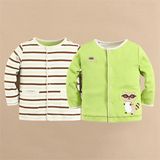 Mom and Bab Toddler and Baby Boys Reversible Jackets (14231)