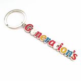 Generation's Souvenir Metal Key Chain with Keyring (F1125)