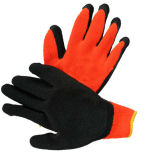 Natural Latex Gloves, with Dipped Wrinkle. Keep Warm.