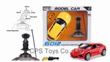 1: 12 Plastic Radio Control Model Car, with Light, Gravity Controller--