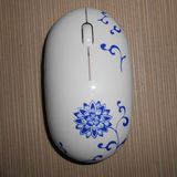 Stocking Mini Porcelain USB Wireless Mouse