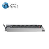 French PDU 6 Outlet with Power Light and AV Meter