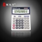 12 Digits Dual Power Desktop Calculator with Solar Power