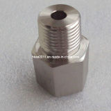 CNC Machined Stainless Steel Hex Reducing Nipple, Pipe Fitting Nipple, Pipe Adapter