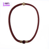 Jewelry with Leather Cord Necklace for Women Fashion Jewelry Accessory