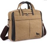 Canvas Cotton Sling Shoulder Notebook Laptop Computer Bag