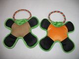 Plush Animals Rope Squeak Bite Chew Pet Toy