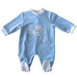 Velour Baby Wear with Embroidery