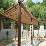 Customize WPC Wood Pergola with UV Resistance