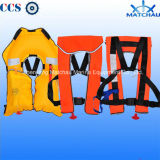 Marine Single Air Chamber Inflatable Life Jacket