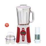 High Quality Glass Jug LED Blender with CB 450W 110V