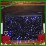 Cheap 2*3m LED Wedding Curtain LED Star Cloth Light Wholesale