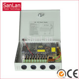 9 Channel Output CCTV Camera Switching Power Supply