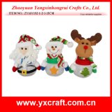 Christmas Decoration (ZY16Y192-1-2-3 15CM) Christmas Soy Jar