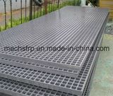 Fiberglass Plastic Grating with Dark Grey for Chemical Plant