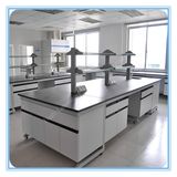 Island Bench Lab Bench Movable School Furnitures