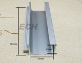 China Supplier Hot Sale Aluminum Channel Profile (L357)