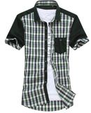 Wholesale Men Fashion Ripstop Cool T-Shirt