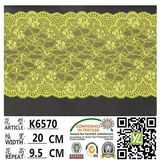 Two Tones Stretch Lace (oeko-tex certification) K6570