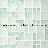 Shiny White Glass Mosaic Tile for Wall Decoration