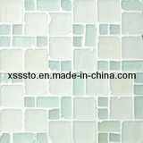 Shiny White Glass Mosaic Tile for Wall Decoration