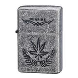 Steel Promotional Gifts Smoking Metal Oil Lighter Xf9010c