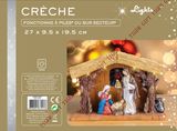 Polyresin Nativity Scene Decoration with LED Light