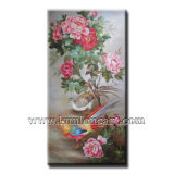 Chinese Classical Flower Oil Painting for Wall Decoration (KLCFP-0026)