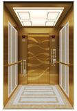 Passenger Elevator with Hairline Stainless Steel and Small Machinroom