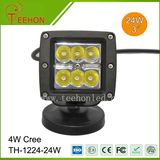 24W Offroad/Boat/SUV/ATV Square LED Work Light