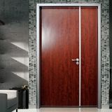 Tempered Glass Door, Door Fire Door, White Lacquer Door