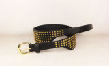 Girdle Fashion PU Belt with Studs (KY5389)