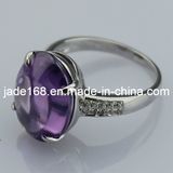 925 Silver Cubic Zircon Ring (F24-E)