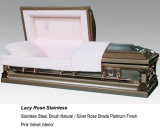 Lacy Rose Stainless Casket