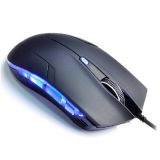 Optical 1600 Dpi USB Wired Gaming Game Mouse for Games PC Laptop Black
