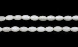 Dyed White Jade Rice Beads Gemstone Beads (SL74120)