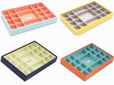 Colorful Painting Wooden Jewelry Display Trays