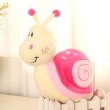 24cm Pink Stuffed Snail Plush Kids Toys