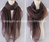 High Quality 100% Polyester Voile Fabric for Scarf