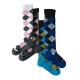 Argyle Compression Socks