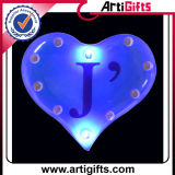 Customized Promotion LED Badge for Heart Shape