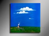 Modern Wall Art Oil Painting on Canvas (XD1-285)