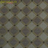 Contemporary Check Jacquard Upholstery Fabric