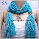 2015 OEM Fashion Cross Pendant Scarf (SNSMQ1052)