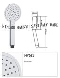 Hand Shower, Hand Shower Head, New Shower Head (HY161)