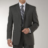 China OEM Suit Gray Striped Men Suits Uniform